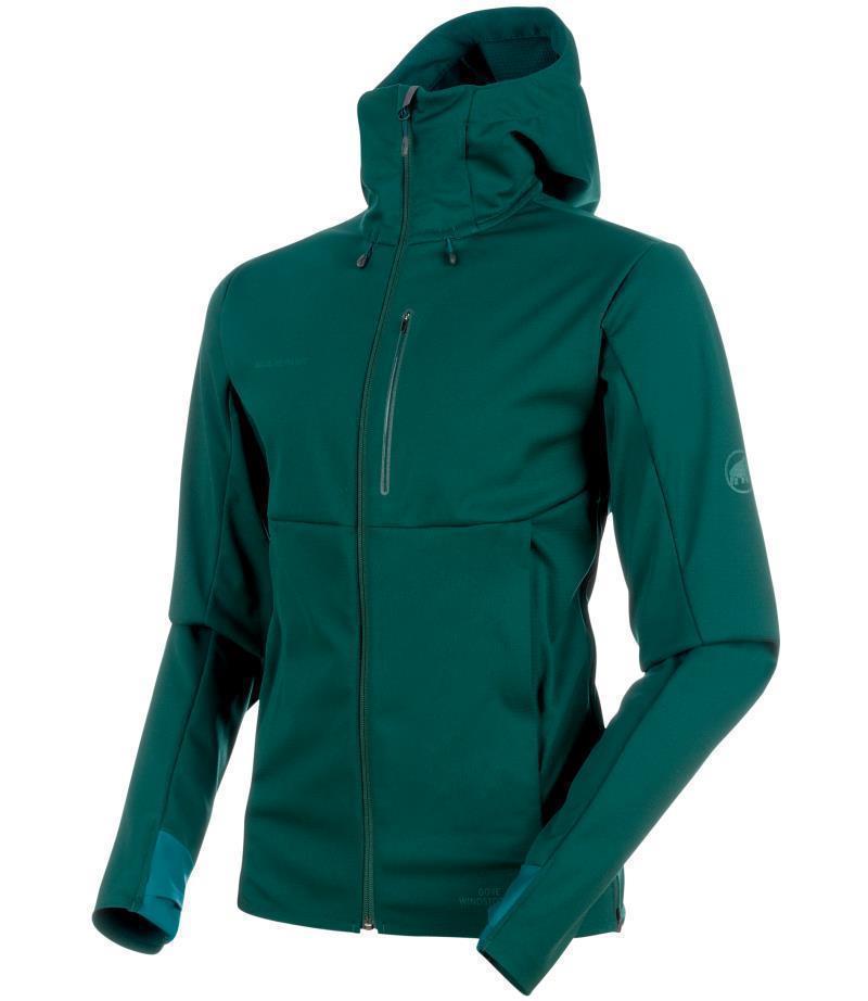 Ultimate V SO Hooded Jacket - Mens - Dark Teal / Teal Melange 1