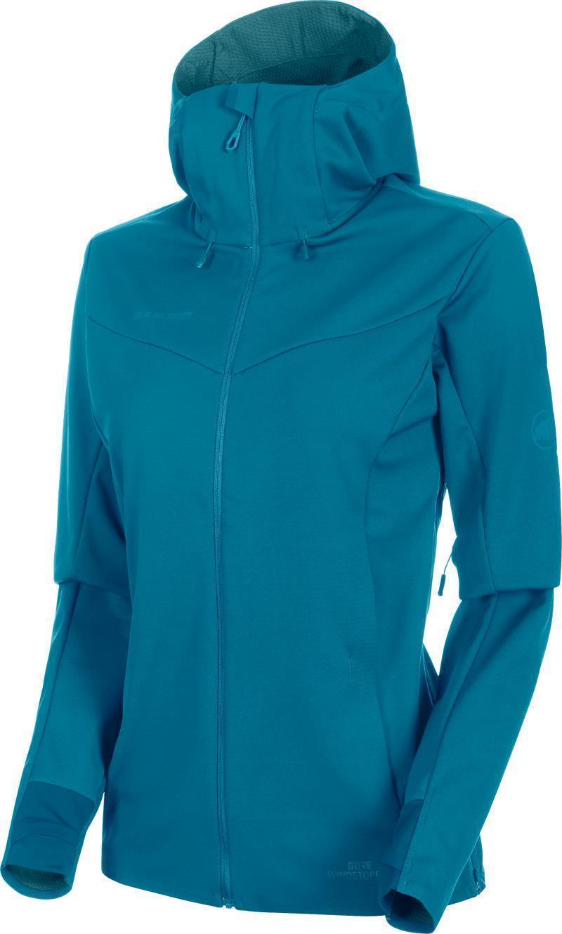 Ultimate V SO Hooded Jacket - Womens - Sapphire / Wing Teal Melange 1