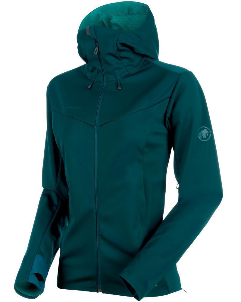 Ultimate V SO Hooded Jacket - Womens - Teal / Atoll Melange 1