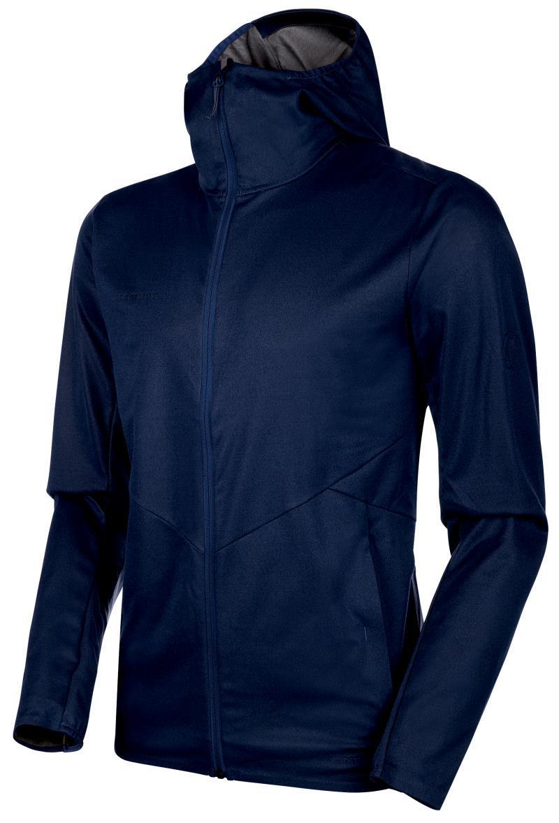 Ultimate V Tour SO Hooded Jacket - Mens - Peacoat Melange 1