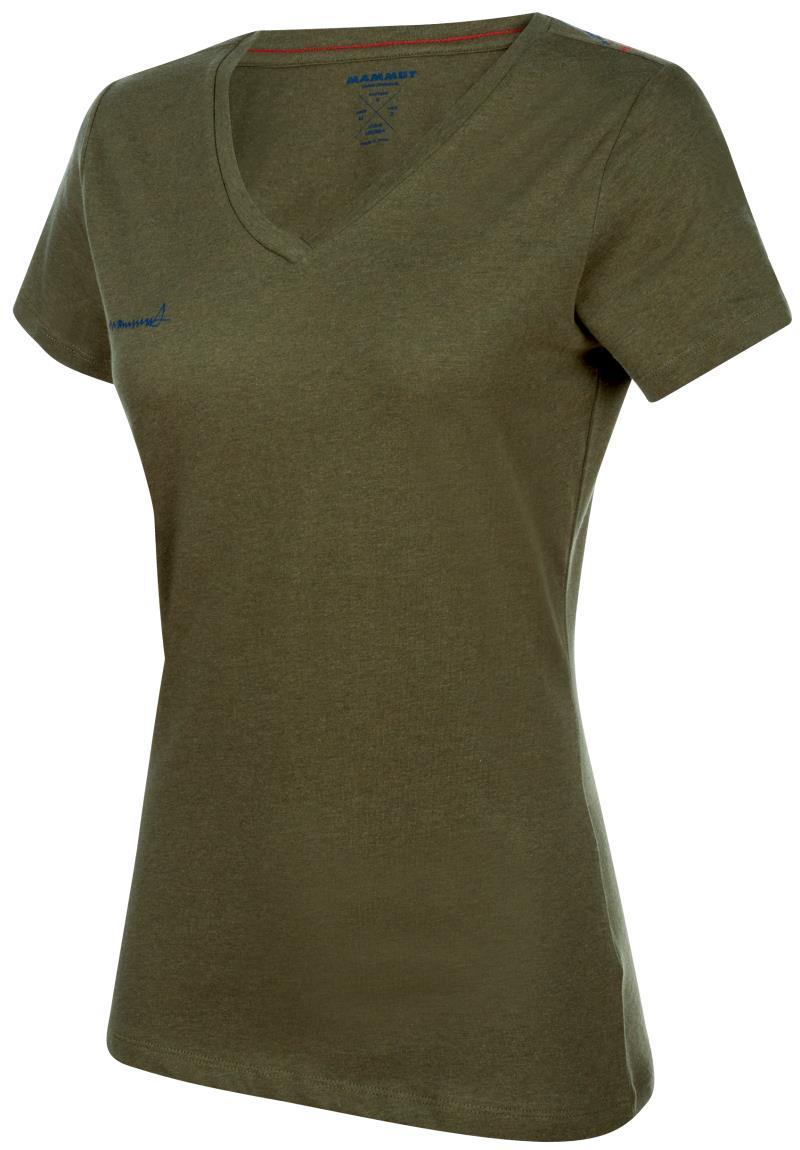 Zephira T-Shirt - Womens - Olive Melange Prt2 1