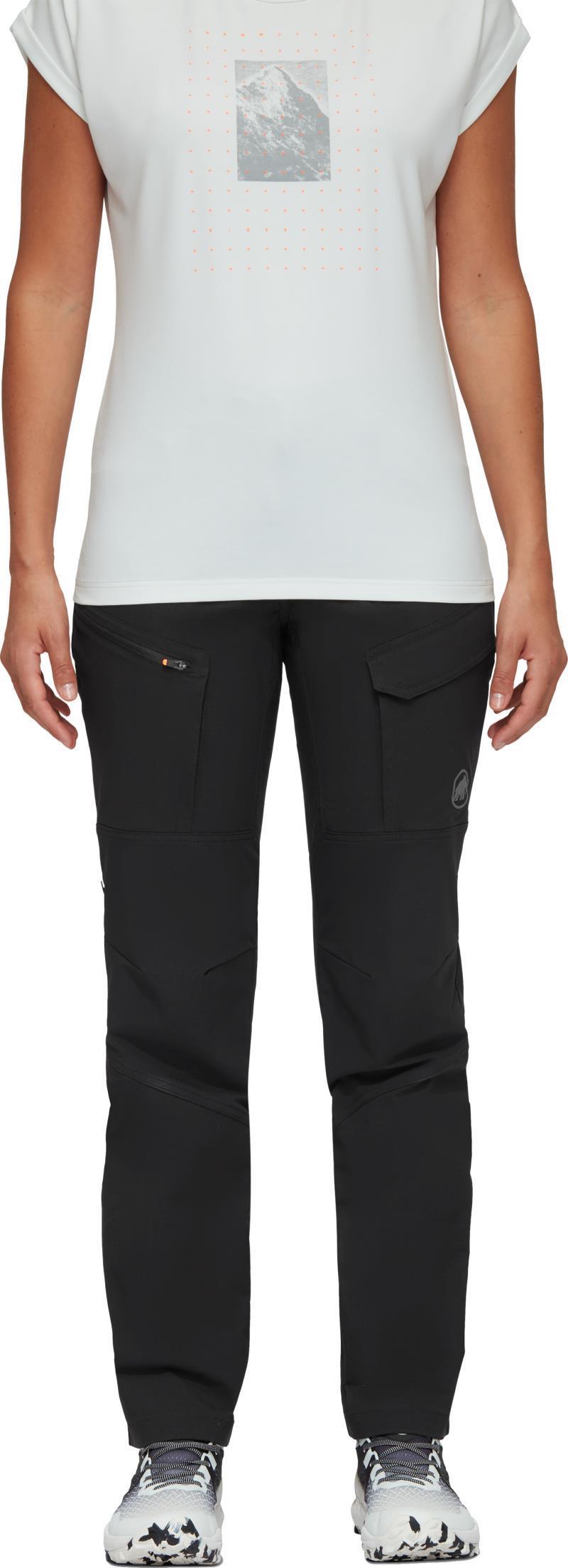 Zinal Hybrid Pants, Reg - Womens - Black 2