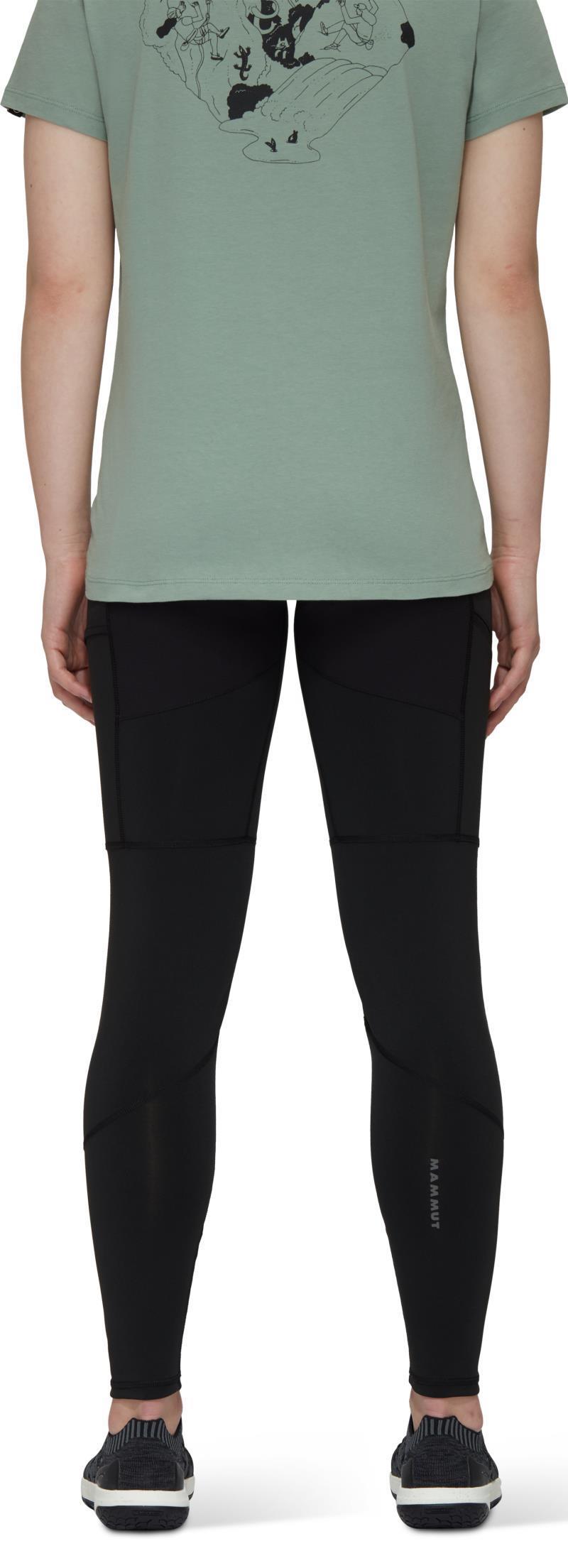 Zinal Hybrid Tights - Womens - Black 3