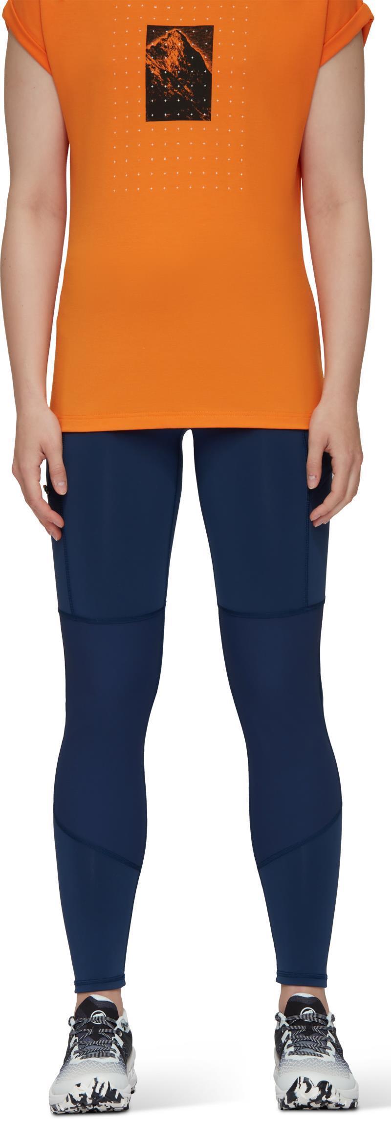 Zinal Hybrid Tights - Womens - Marine 2