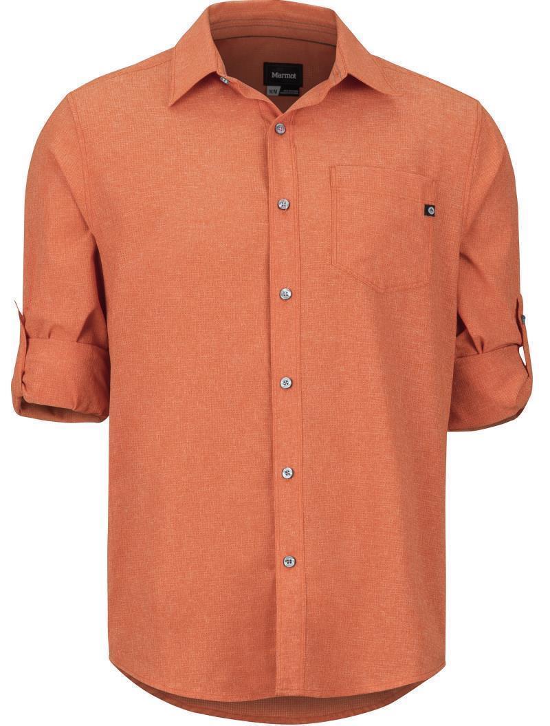 Aerobora LS - Mens - orange haze 1