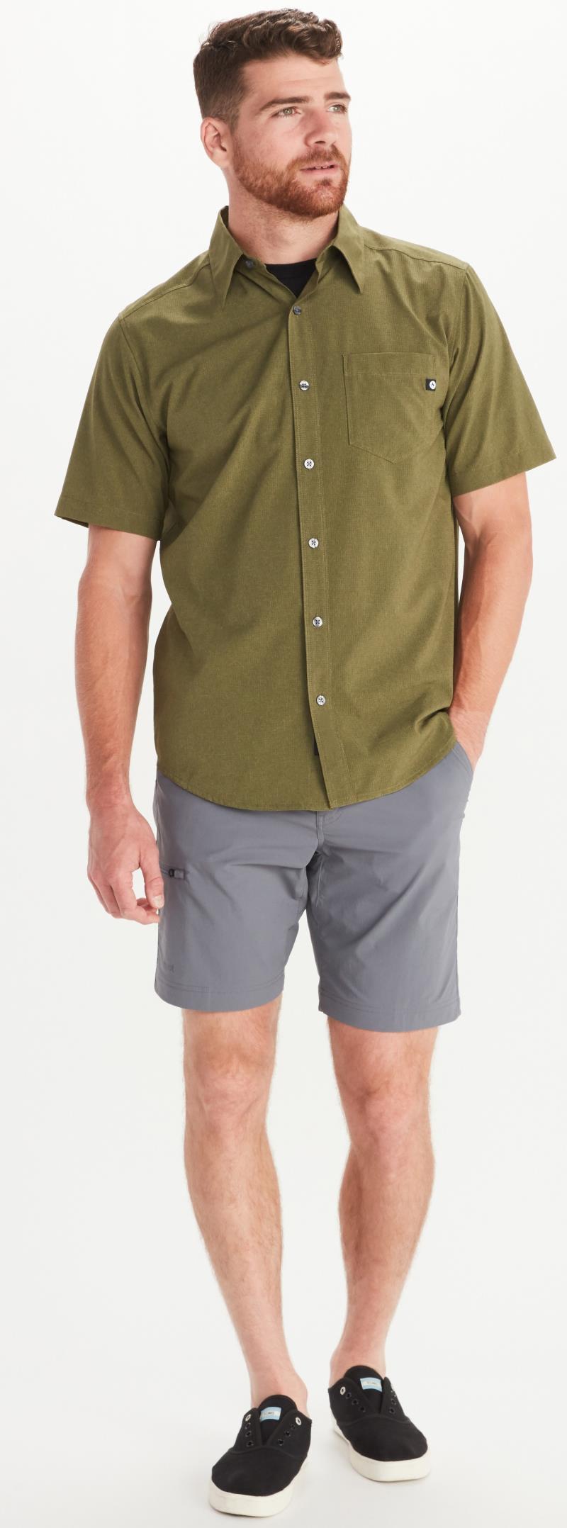 Aerobora SS - Mens - winter moss 1