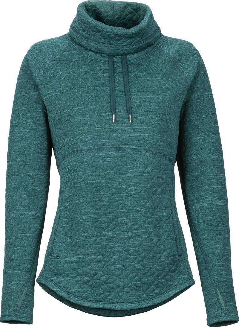 Annie LS - Womens - deep teal 1