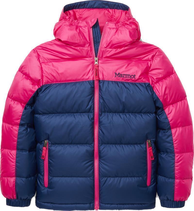 Guides Down Hoody - Kids - Arctic Navy / Very Berry 1