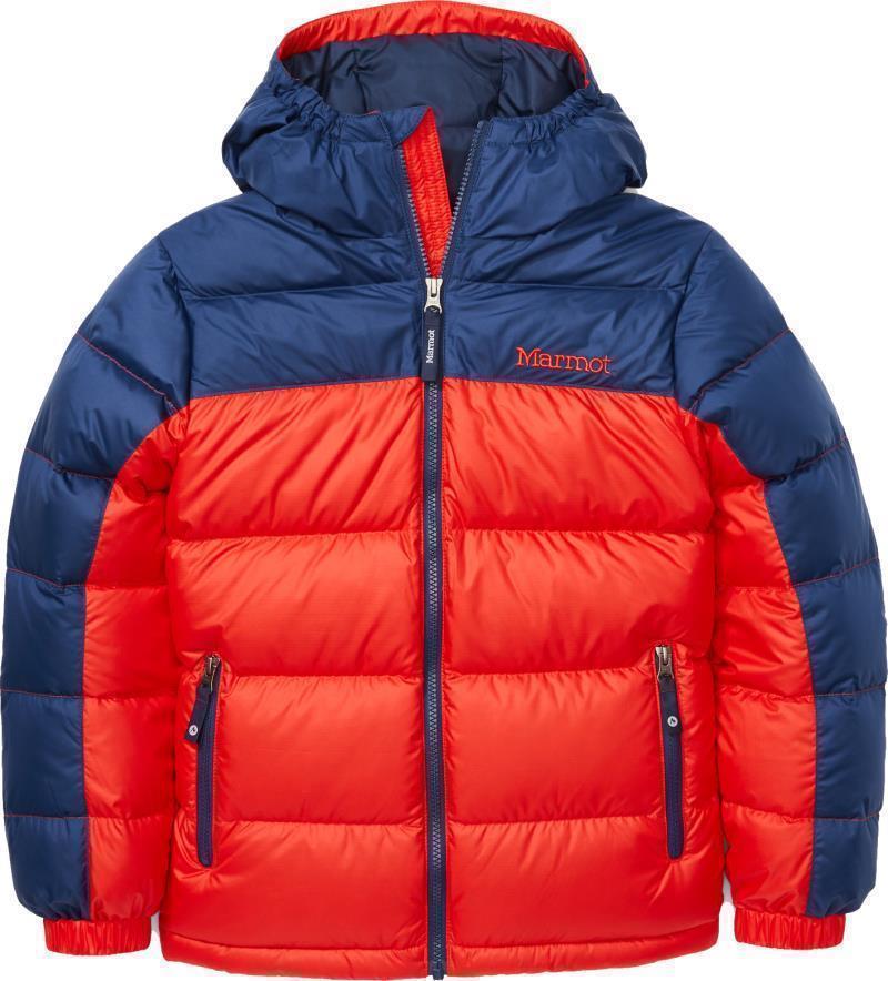 Guides Down Hoody - Kids - Victory Red / Arctic Navy 1