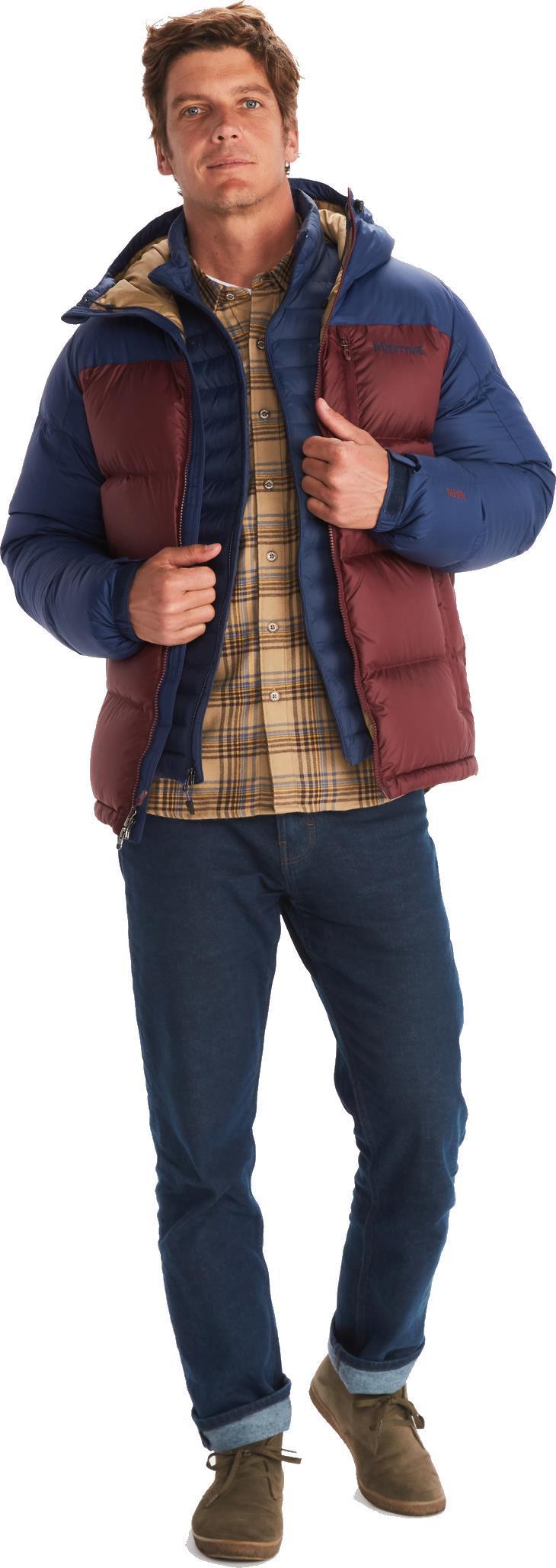 Guides Down Hoody - Mens - Port Royal / Arctic Navy 3