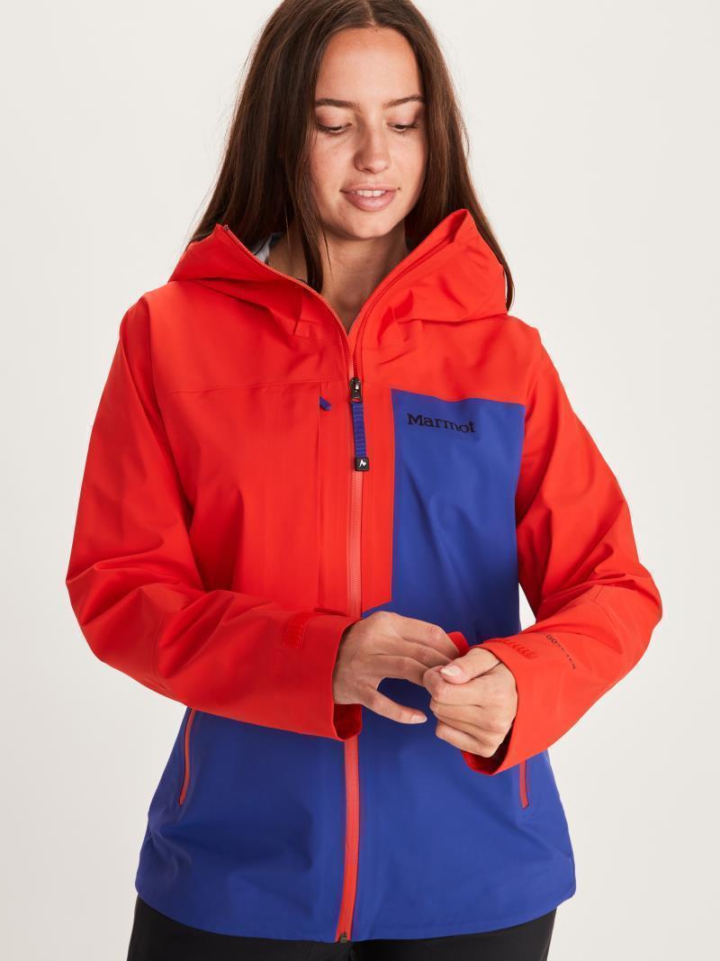 Huntley Jacket - Womens - Royal Night / Victory Red 3