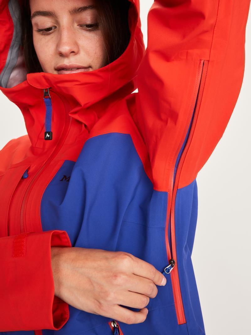 Huntley Jacket - Womens - Royal Night / Victory Red 5