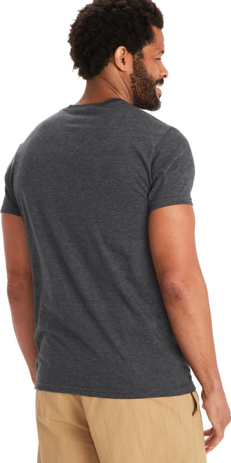 Marmot Trucker Tee SS - Mens - Charcoal Heather 2