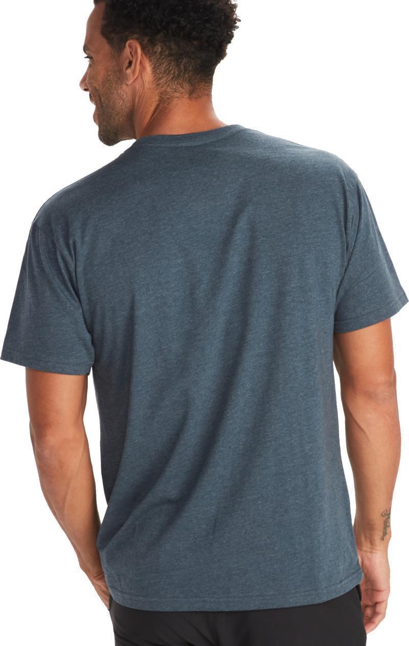 Marmot Trucker Tee SS - Mens - Navy Heather 2