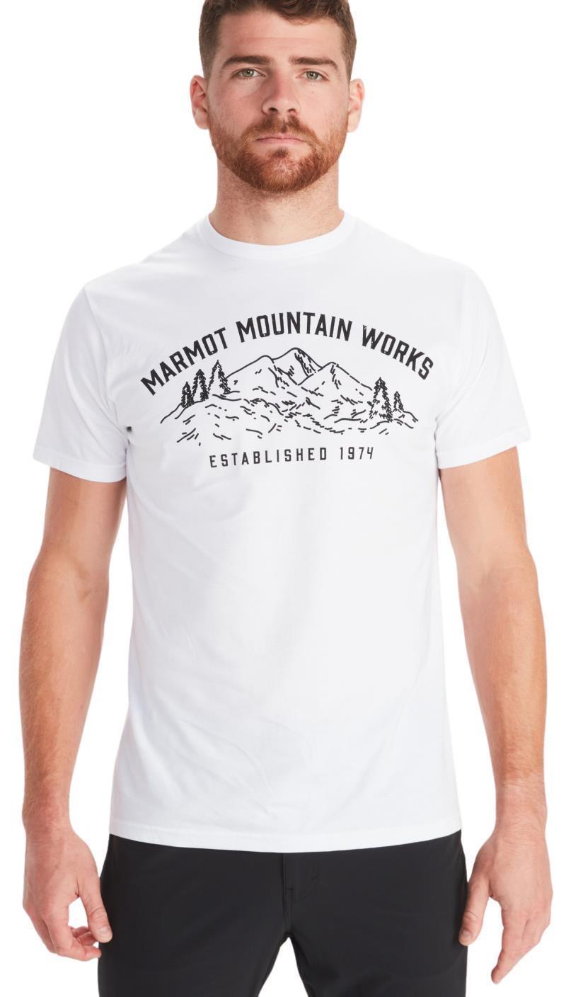Mountain Works Tee SS - Mens - White 1