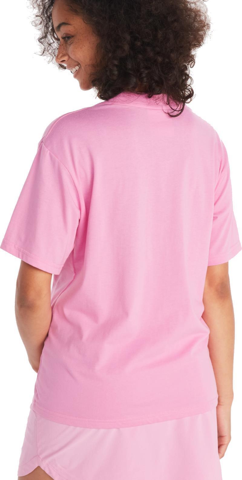 Peaks Tee SS - Womens - Wild Orchid 2