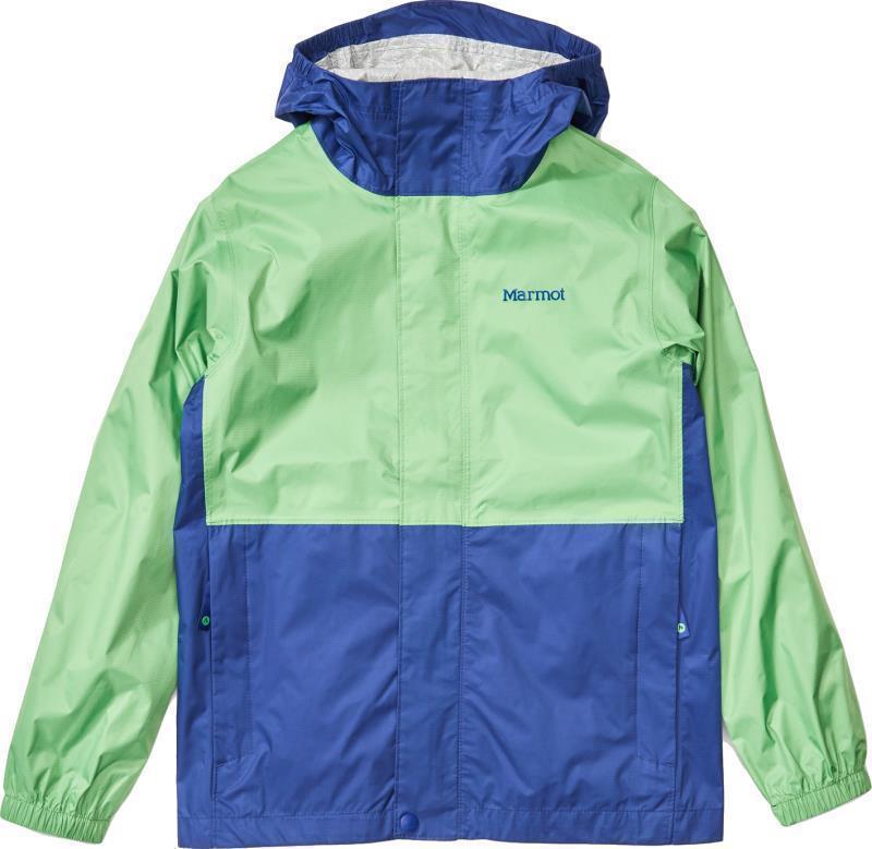 PreCip Eco Jacket - Kids - emerald / royal night 1