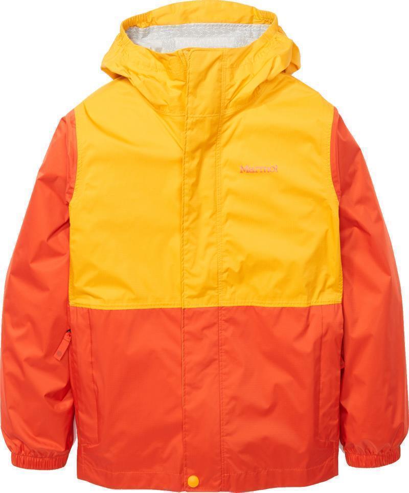 PreCip Eco Jacket - Kids - solar / red sun 1