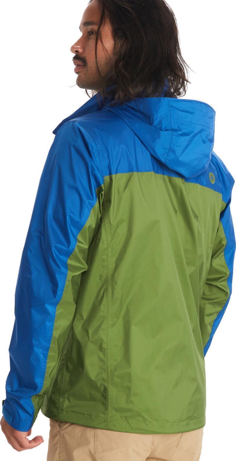 PreCip Eco Jacket - Mens - foliage / dark azure 1