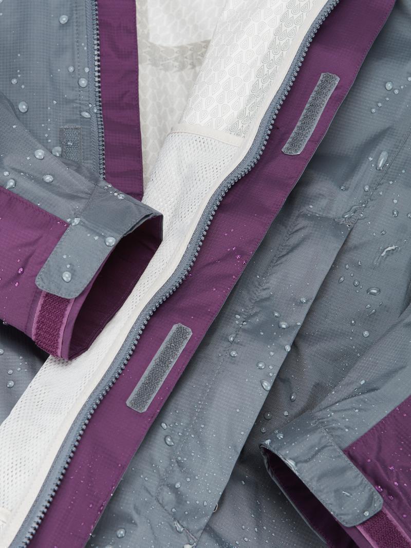 PreCip Eco Jacket - Mens - steel onyx / purple fig 1