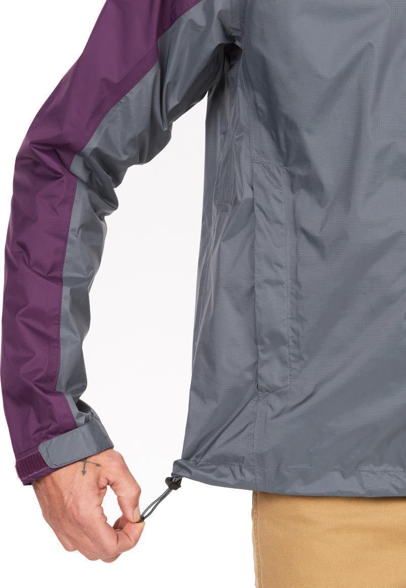 PreCip Eco Jacket - Mens - steel onyx / purple fig 1