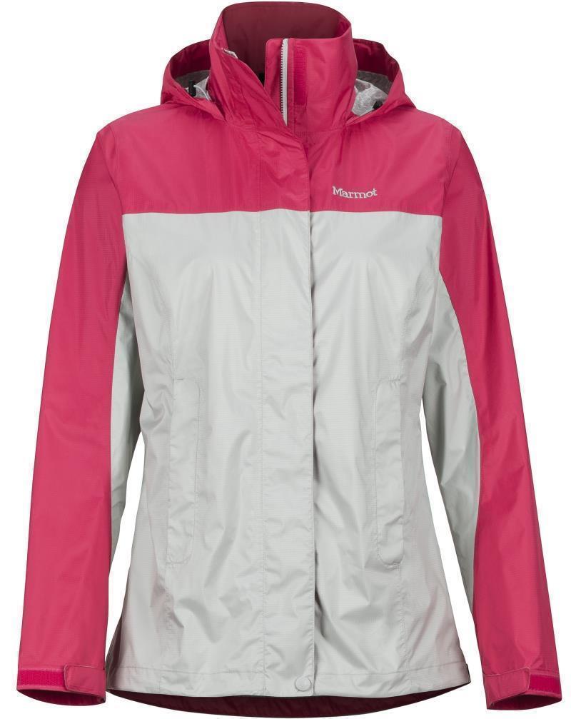 PreCip Eco Jacket - Womens - platinum / disco pink 1