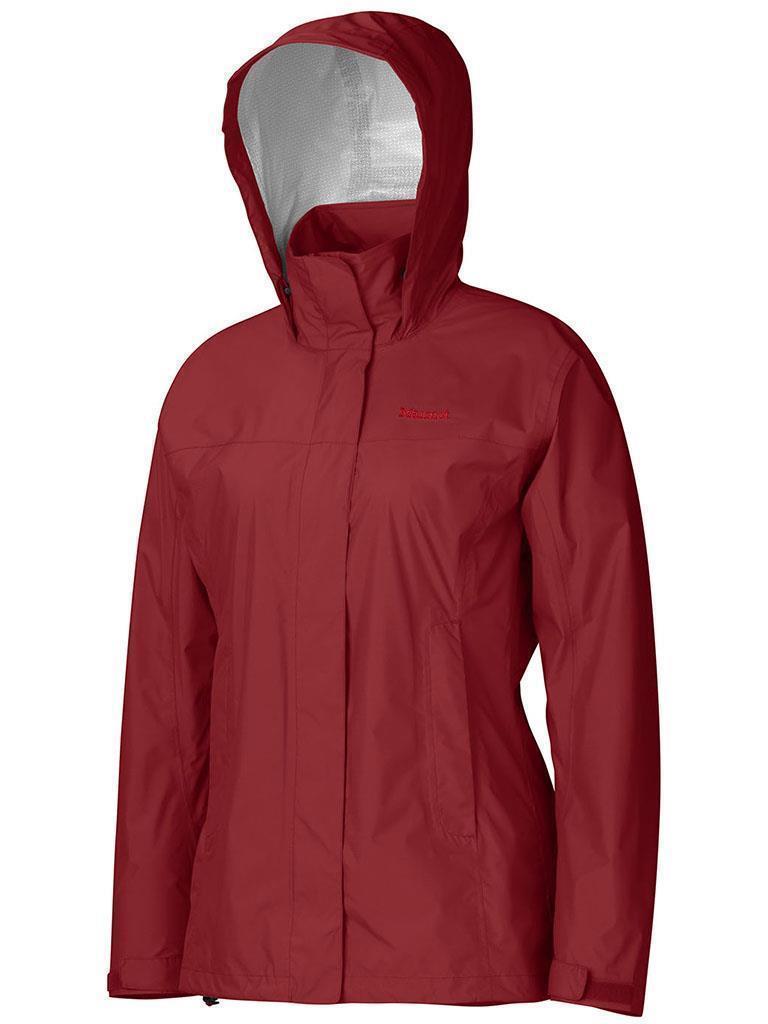 PreCip Jacket - Womens - Dark Crimson 1