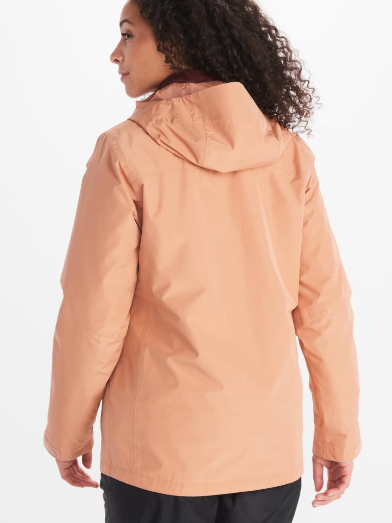 Ramble Component Jacket - Womens - Rose Gold 2
