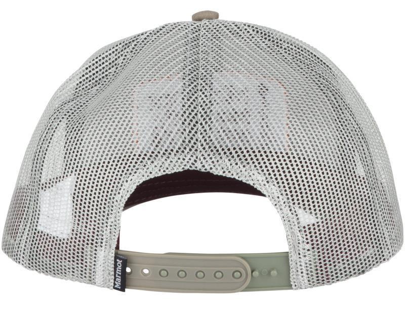 Retro Trucker Hat - Burgundy / Cavern 2