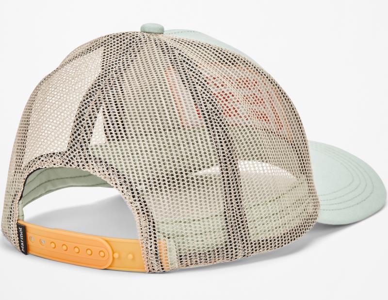 Retro Trucker Hat - Crushed Mint / Warm Sands 2