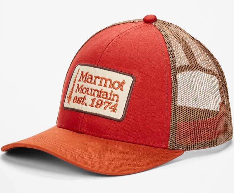 Retro Trucker Hat - Picante / Amber 1