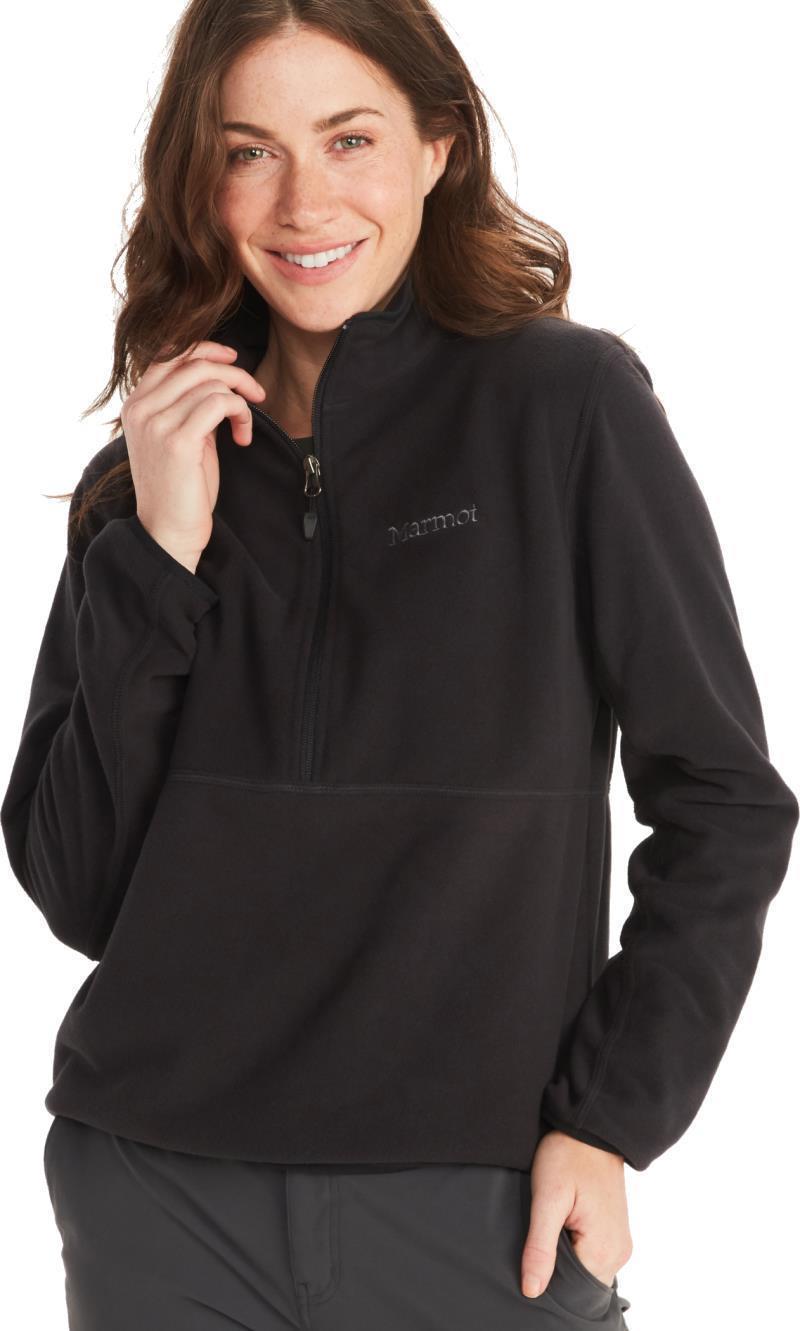 Rocklin 1/2 Zip - Womens - Black 1