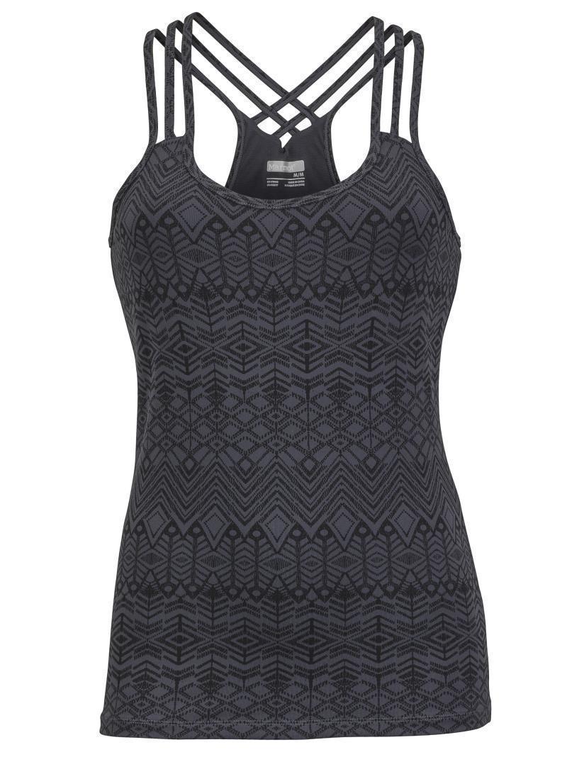 Vogue Tank - Womens - Dark Steel Batik 1