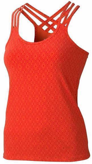 Vogue Tank - Womens - Orange Coral Diamond 1