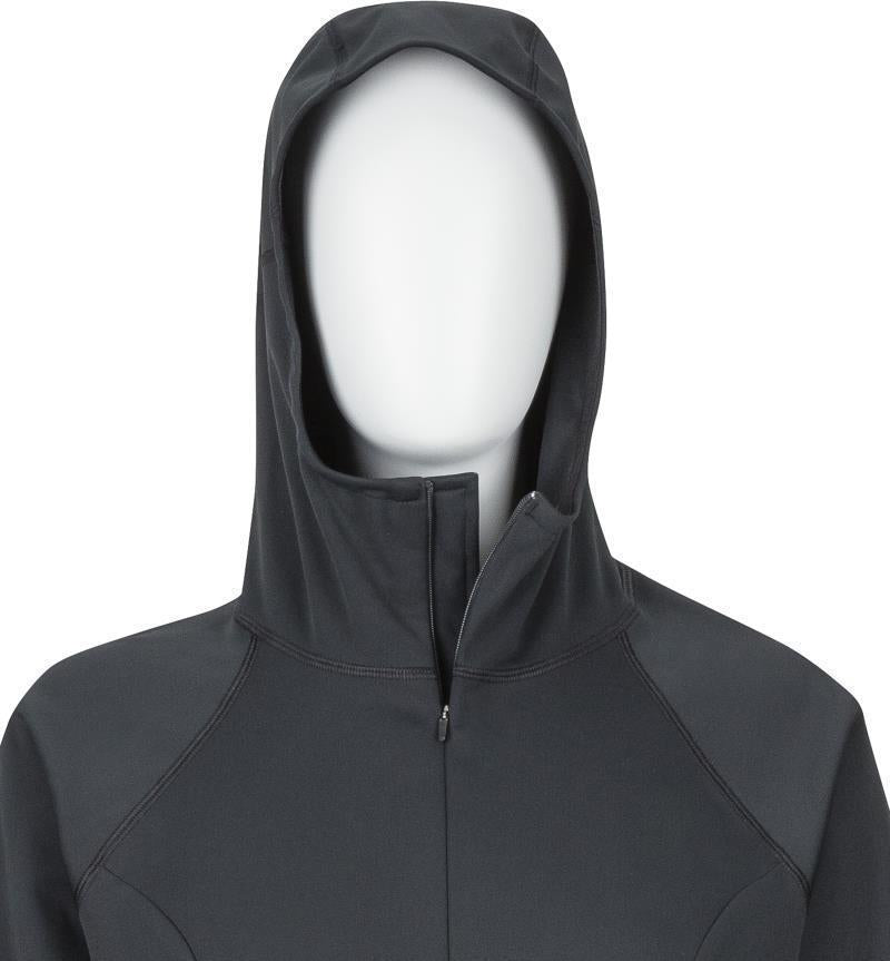Zenyatta 1/2 Zip Hoody - Womens - black 1