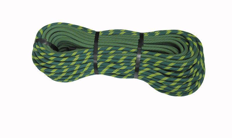 Glider, 10.2mm x 60m - 2x-Dry, Bi-Pattern - Green / Yellow 2