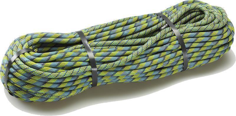 Glider, 10.2mm x 70m - 2x-Dry, Bi-Pattern - Green / Yellow 2