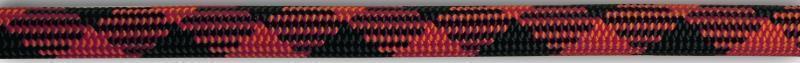 Glider, 10.2mm x 70m - 2x-Dry, Bi-Pattern - Red / Black 2
