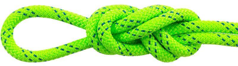 KM-III Static Rope, 3/8" / 9.5mm x 60m - Safety Green 1