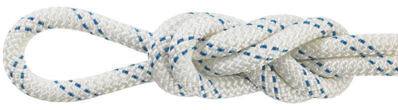 KM-III Static Rope, 7/16" / 11mm x 92m - White - White 1
