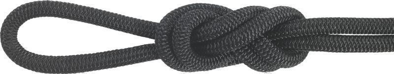 Nylon Accessory Cord, 1/4" / 6mm x 92m (Sold p/mtr) - Black 1