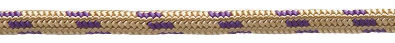 Nylon Accessory Cord, 1/4" / 6mm x 92m - Gold / Purple LT (Sold p/mtr) - Not Applicable 2