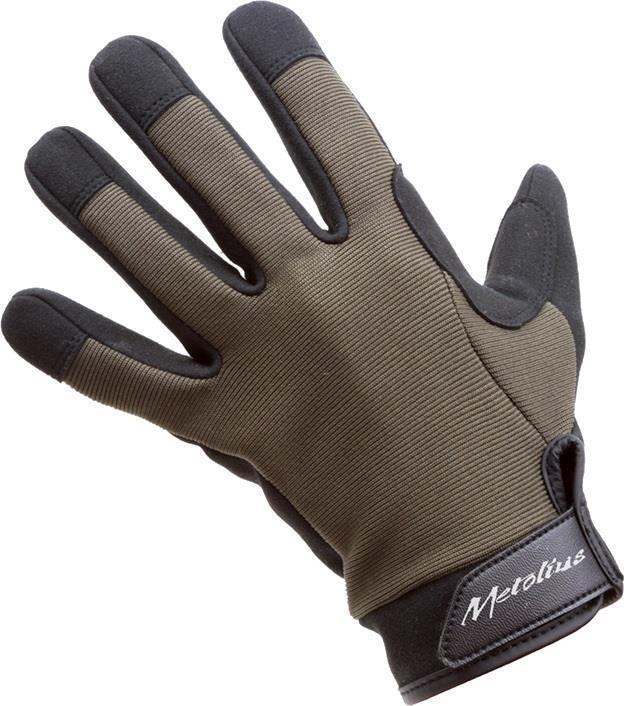 Talon Belay Glove - Olive / Black 1