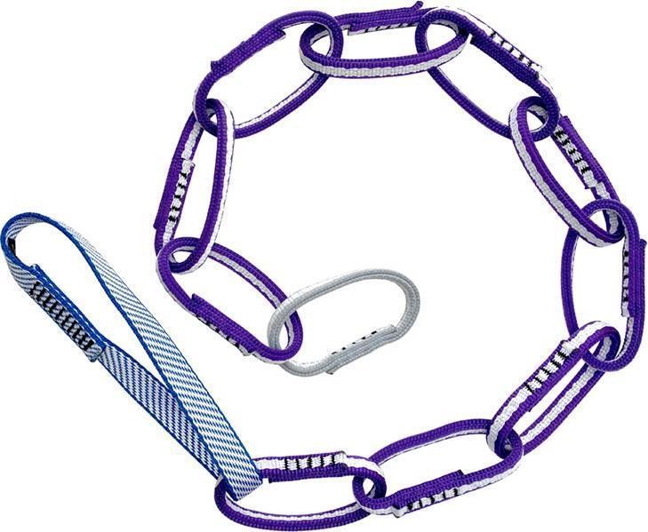 Ultimate Daisy Chain 11mm / 45" - Purple / Silver 1