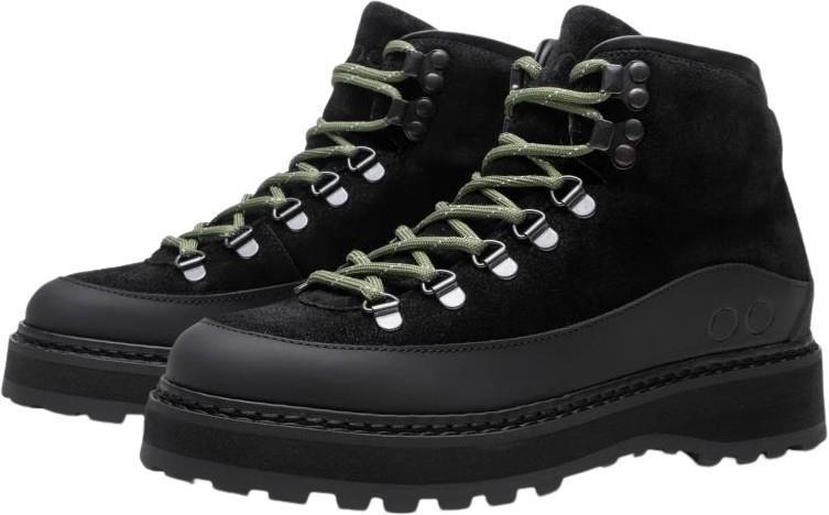 Hiking Core Cap, Suede, Leather Lining - Womens - Black 1