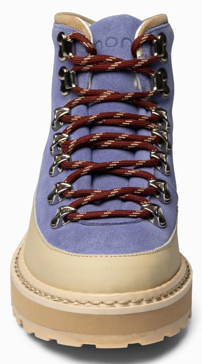 Hiking Core Cap, Suede, Leather Lining - Womens - Lavender 2