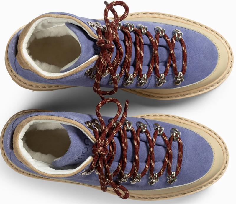 Hiking Core Cap, Suede, Leather Lining - Womens - Lavender 4