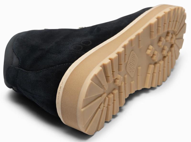 Hiking Core, Suede, Shearling Lining - Mens - Navy 3