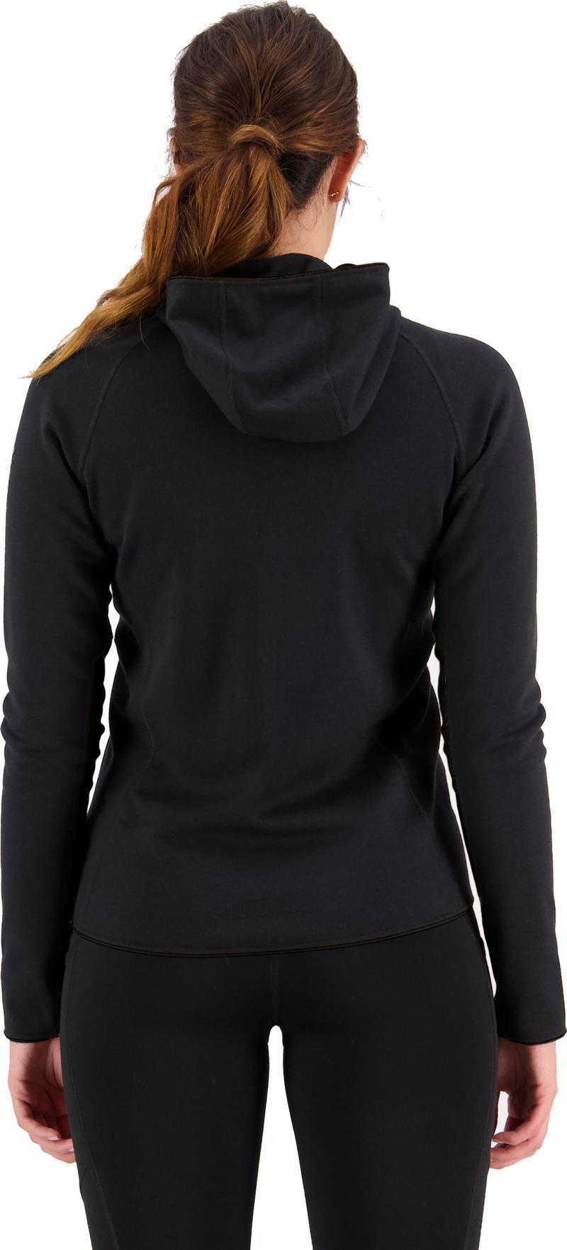 Approach Merino Gridlock Hood - Womens - Black 2
