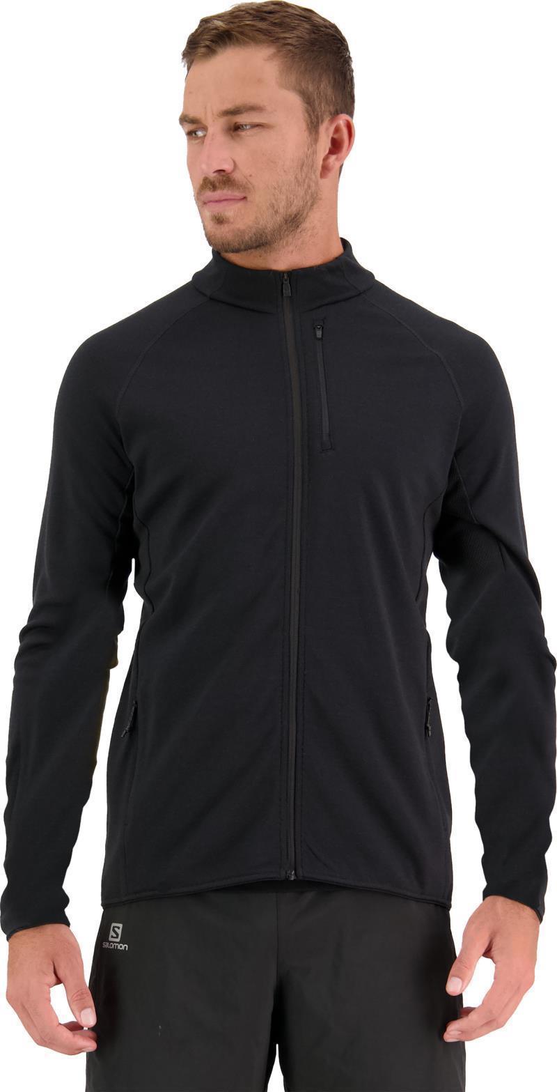 Approach Merino Gridlock Jacket - Mens - Black 2